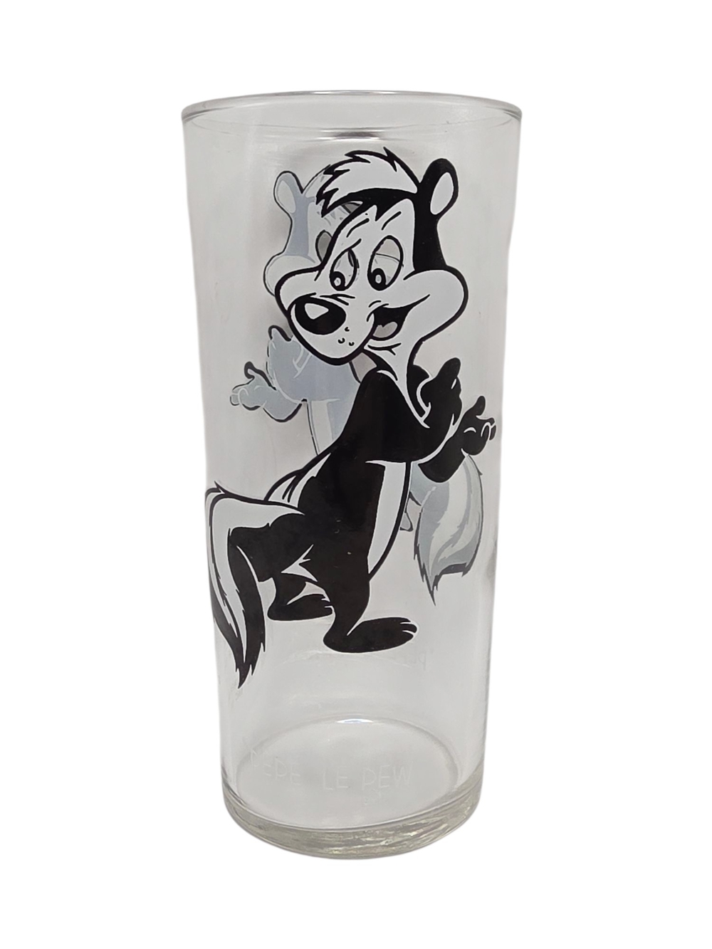 1973 Vintage Pepe Le Pew Pepsi Collector Series Glass Warner Bros Looney Tunes